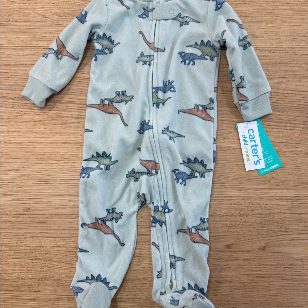 Carter's Baby Dinosaur Plush Fleece Onsie